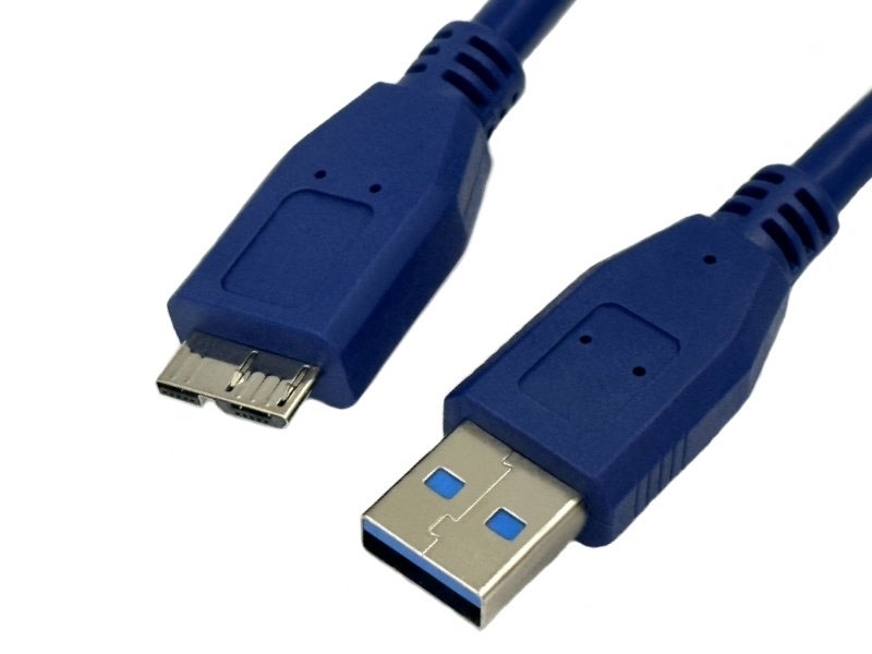 USB3.0 A公-microB公 傳輸線 30公分